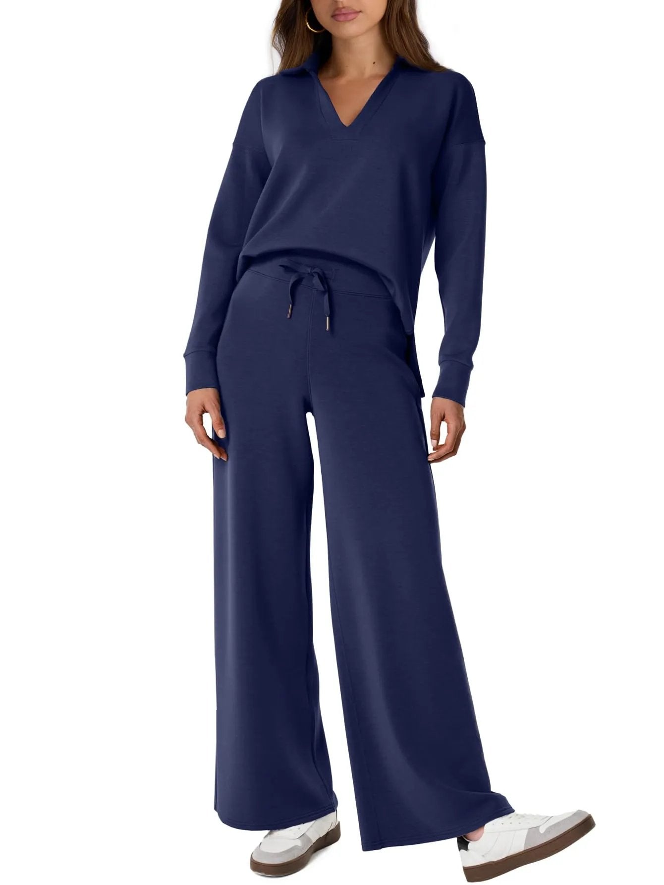 Constituent Women's 2 Piece Sets Outfits Casual Long Sleeve Sweatsuits Sets (🔥Same as in the video)