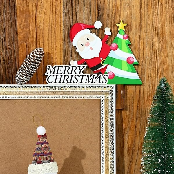 Funny Christmas Door Frame Decorations – Holiday Humor for Home
