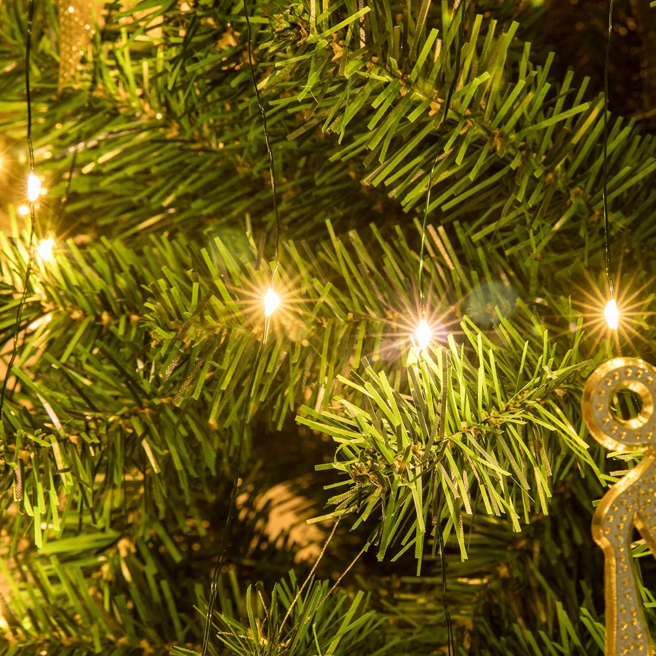 Christmas LED Firefly Twinkle String Lights – 8 Modes, 100–600 LEDs