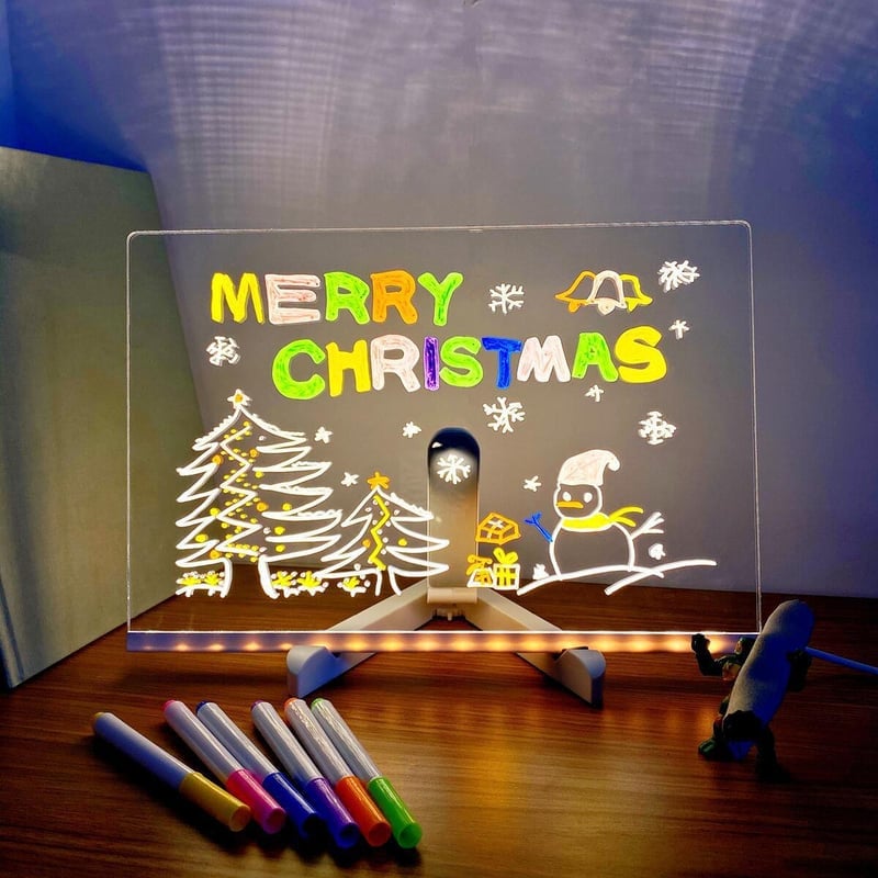 LED Note Board with Colors – Christmas Sale Holiday Decoration