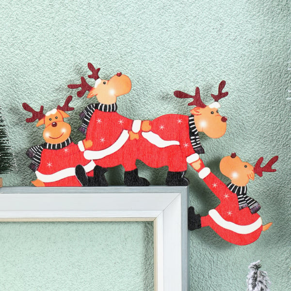 Funny Christmas Door Frame Decorations – Holiday Humor for Home
