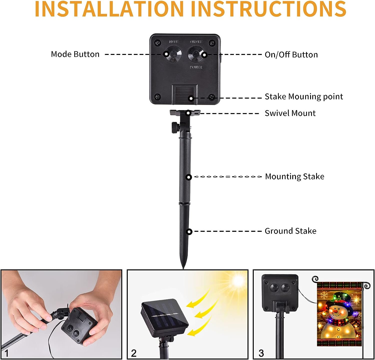 Christmas LED Garden Flag | Outdoor Holiday Decor & Lighted Yard Flags 2025