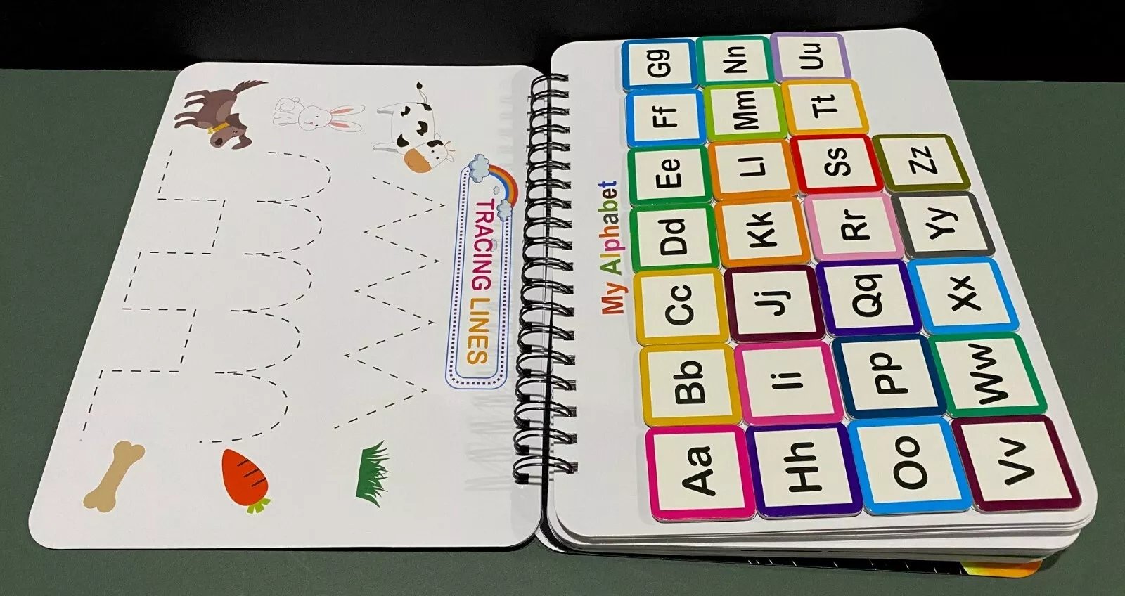 Preschool Busy Book – Educational & Fun Christmas Gift for Kids