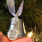 Angel Wings Bell Ornament | Memorial Christmas Decoration 2025