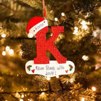 Personalized Name Christmas Decoration | Custom Holiday Ornament 2025