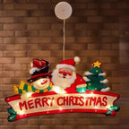 Christmas Window Hanging Lights | LED Holiday Decoration 2025