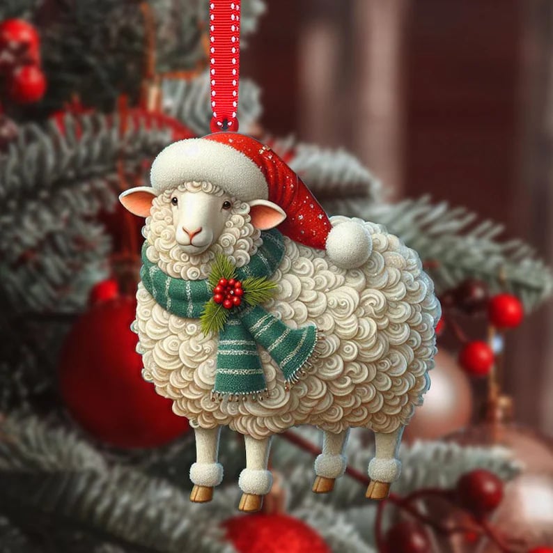 Animal Christmas Ornament – Festive Holiday Decoration