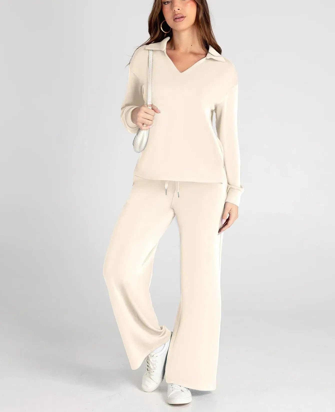Constituent Women's 2 Piece Sets Outfits Casual Long Sleeve Sweatsuits Sets (🔥Same as in the video)