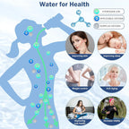 Upgraded Hydrogen Water Bottle, Hydrogen Water Generator with Advanced SPE PEM Technology,