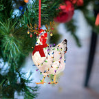 Christmas Chicken Ornament | Funny Holiday Tree Decoration & Gift 2025