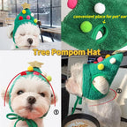 Adorable Christmas Tree Pom-Pom Hat – Festive Holiday Headwear