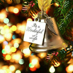 Angel Wings Bell Ornament | Memorial Christmas Decoration 2025