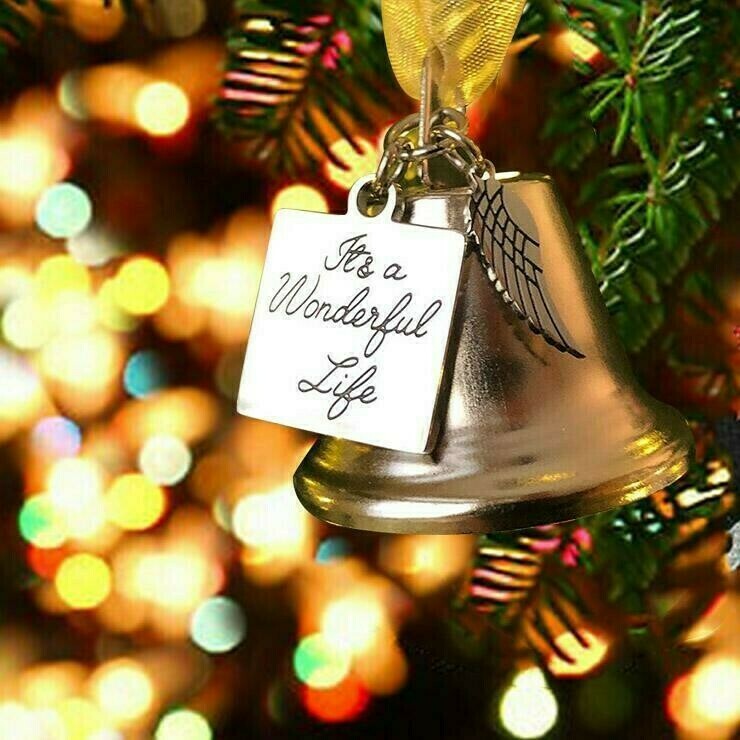Angel Wings Bell Ornament | Memorial Christmas Decoration 2025