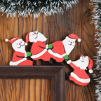 Funny Christmas Door Frame Decorations – Holiday Humor for Home