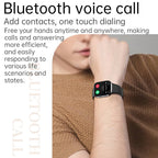 PH08 Blood Sugar Blood Pressure Blood Oxygen Monitoring High Appearance Level Bluetooth Call Smart Watch