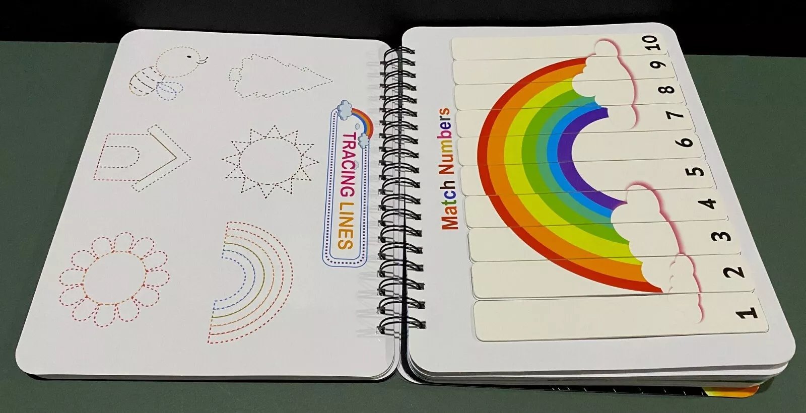 Preschool Busy Book – Educational & Fun Christmas Gift for Kids