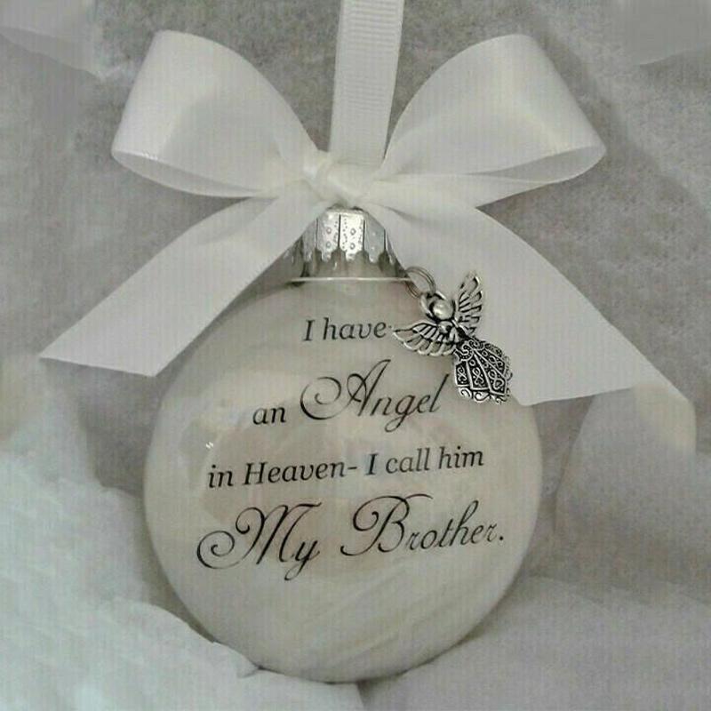 Angel in Heaven Memorial Ornament | Remembrance Christmas Gift 2025