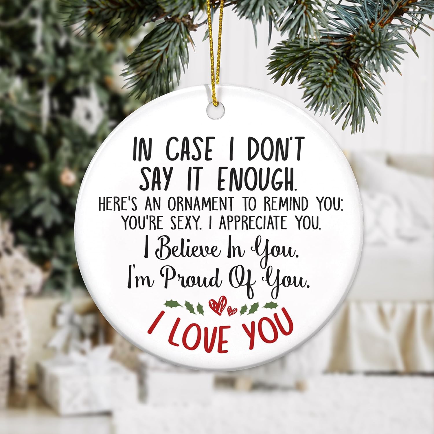 Christmas Tree Hanging Decoration | Holiday Ornaments & Home Decor 2025