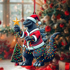 Godzilla Christmas Ornament – Unique Holiday Tree Decoration
