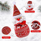 Lovely Knitted Doll Christmas Gift Bags | Reusable Holiday Packaging 2025