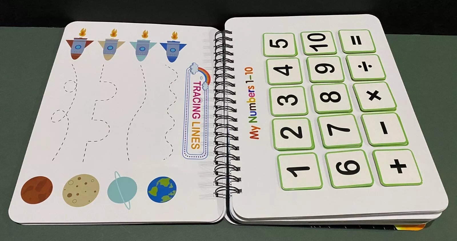 Preschool Busy Book – Educational & Fun Christmas Gift for Kids