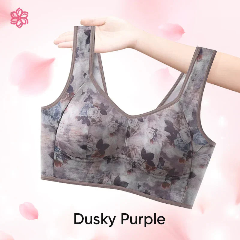 Miracharm ElleBloom - LAST DAY SALE 80% OFF - Ice Silk Lace Cooling Comfort Bra