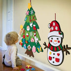 DIY Felt Christmas Tree Set | Kids Wall Hanging Decoration 2025