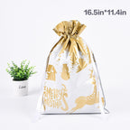 Drawstring Gift Bags – Reusable Party & Holiday Favor Bags
