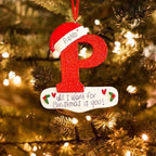 Personalized Name Christmas Decoration | Custom Holiday Ornament 2025