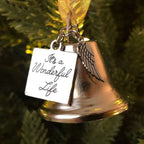 Angel Wings Bell Ornament | Memorial Christmas Decoration 2025