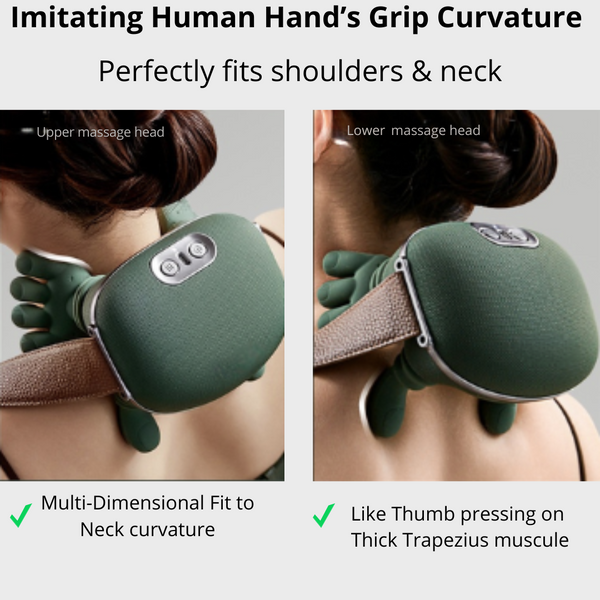 Portable Bionic Neck and Back Relaxing Massager