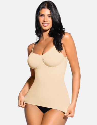 Bust Support Waist and Abdomen Control Shape Tank Top Vest