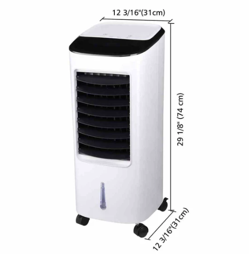 Buy Portable Air Conditioner & Evaporative Swamp Cooler – 7L Tank | Fan, Humidifier, Filter + Remote Control | Free U.S. Shipping