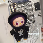 Labubu V1 V2 Doll Clothing Set – Fashion Hoodie & Pants Outfit | Streetwear Accessories for Labubu Dolls, Collectible Toy Clothes