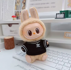 Labubu V1 V2 Doll Clothing Set – Fashion Hoodie & Pants Outfit | Streetwear Accessories for Labubu Dolls, Collectible Toy Clothes