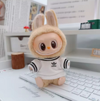 Labubu V1 V2 Doll Clothing Set – Fashion Hoodie & Pants Outfit | Streetwear Accessories for Labubu Dolls, Collectible Toy Clothes