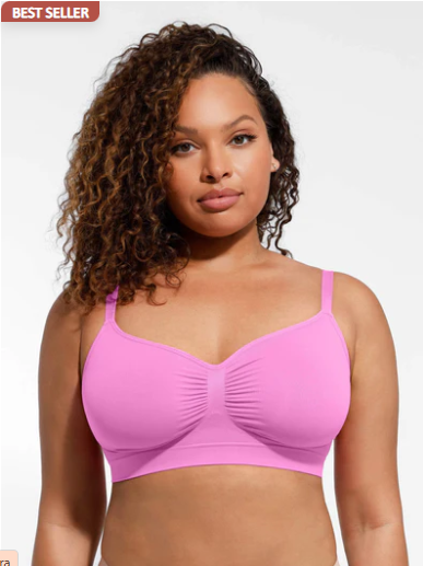 Smooth Seamless Comfort Wireless Bra