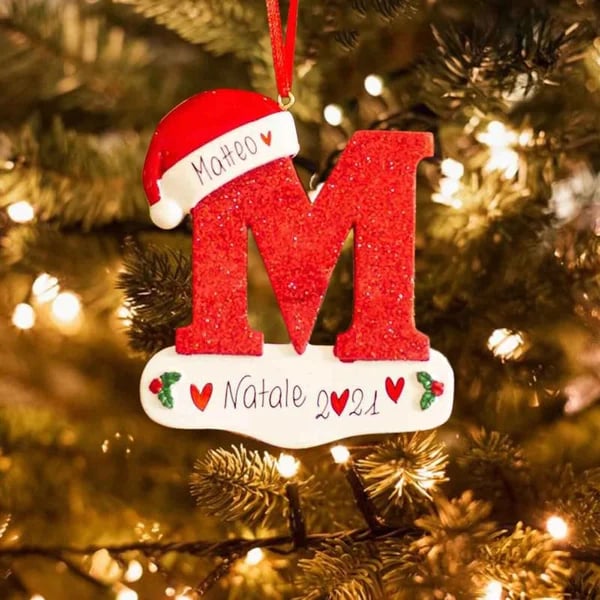 Personalized Name Christmas Decoration | Custom Holiday Ornament 2025