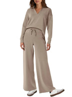 Constituent Women's 2 Piece Sets Outfits Casual Long Sleeve Sweatsuits Sets (🔥Same as in the video)