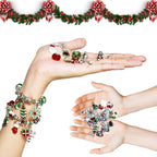 24 Pcs DIY Christmas Advent Calendar Bracelets Set | Holiday Jewelry Gift 2025