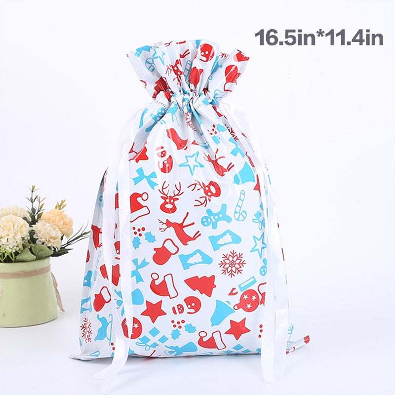 Drawstring Gift Bags – Reusable Party & Holiday Favor Bags