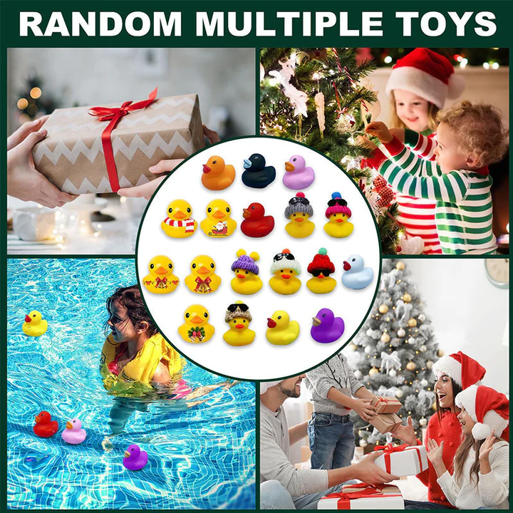 Christmas Rubber Ducks Advent Calendar | Fun Holiday Gift for Kids 2025