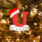 Personalized Name Christmas Decoration | Custom Holiday Ornament 2025