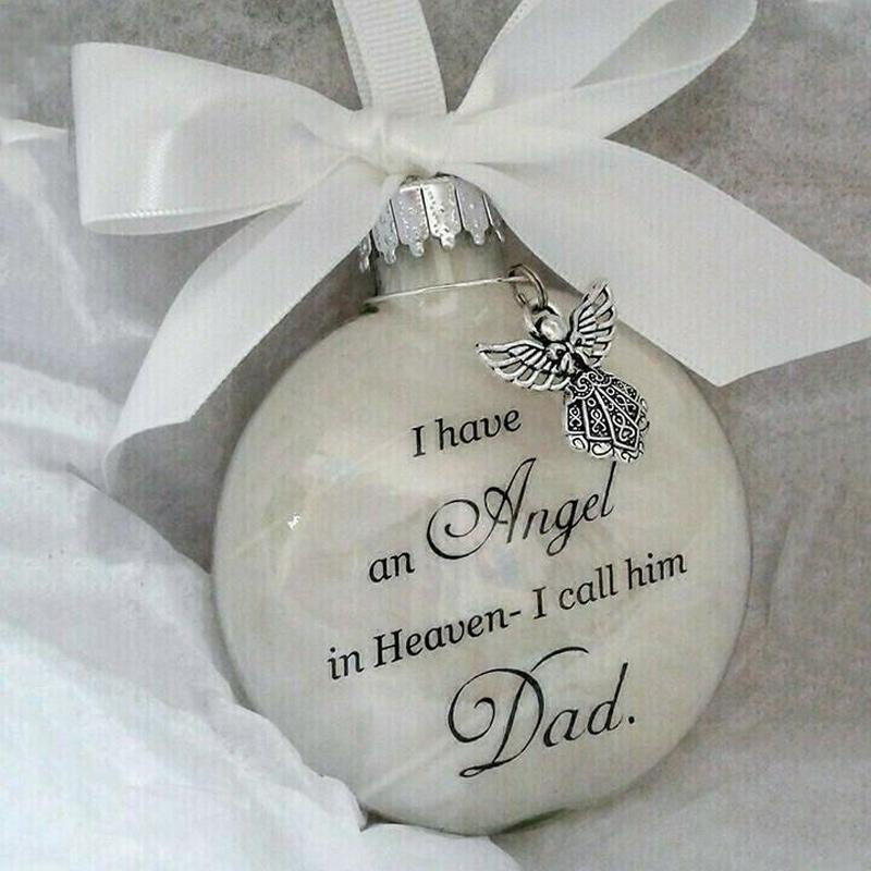 Angel in Heaven Memorial Ornament | Remembrance Christmas Gift 2025