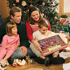 Christmas Advent Calendar Jigsaw Puzzle – 1000 Pieces Holiday Fun
