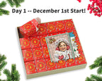 Christmas Advent Calendar Jigsaw Puzzle – 1000 Pieces Holiday Fun