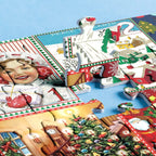 Christmas Advent Calendar Jigsaw Puzzle – 1000 Pieces Holiday Fun