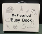 Preschool Busy Book – Educational & Fun Christmas Gift for Kids