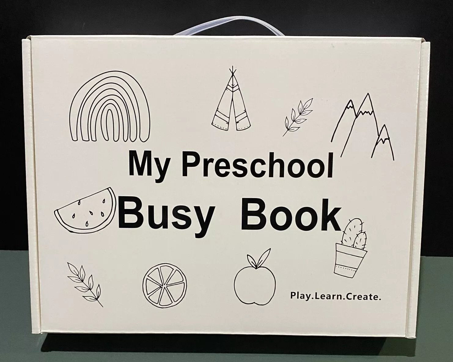 Preschool Busy Book – Educational & Fun Christmas Gift for Kids