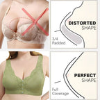 Mila Secret - Zero Feel Lace Full Coverage Front Closure Bra – LAST DAY SALE 70% OFF